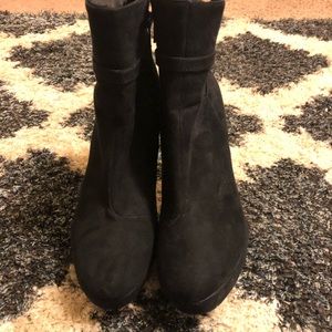 Black Heeled Booties